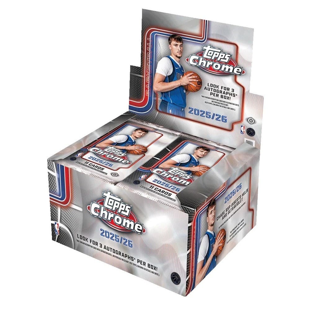 Topps Chrome Jumbo Box