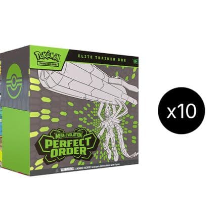 Pokemon Perfect Order Elite Trainer Box Case