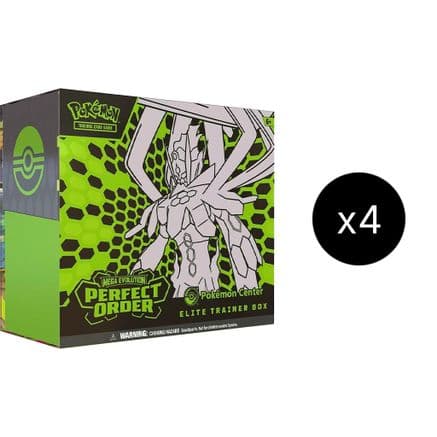 Pokemon Perfect Order Pokemon Center Elite Trainer Box Case