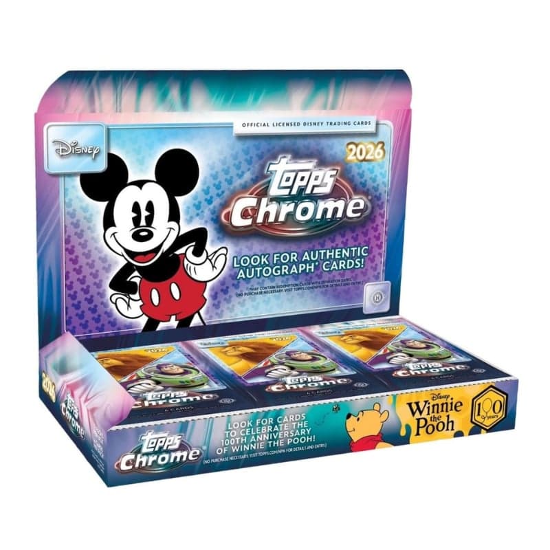Topps Chrome Disney Hobby Case