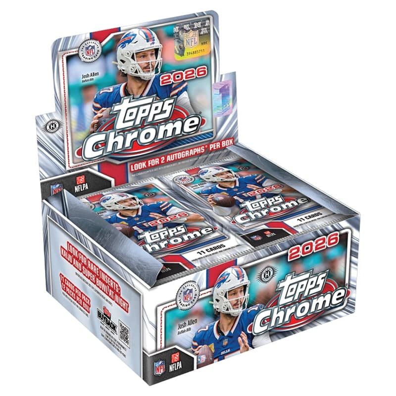 Topps Chrome First Day Issue Jumbo Box