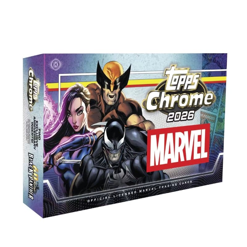Topps Chrome Marvel Comics Hobby Box