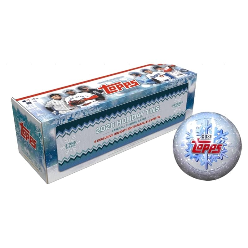 Topps Holiday Tin Box