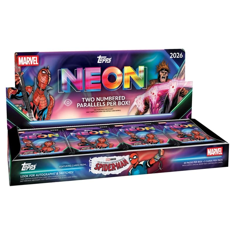 Topps Neon Marvel Hobby Case