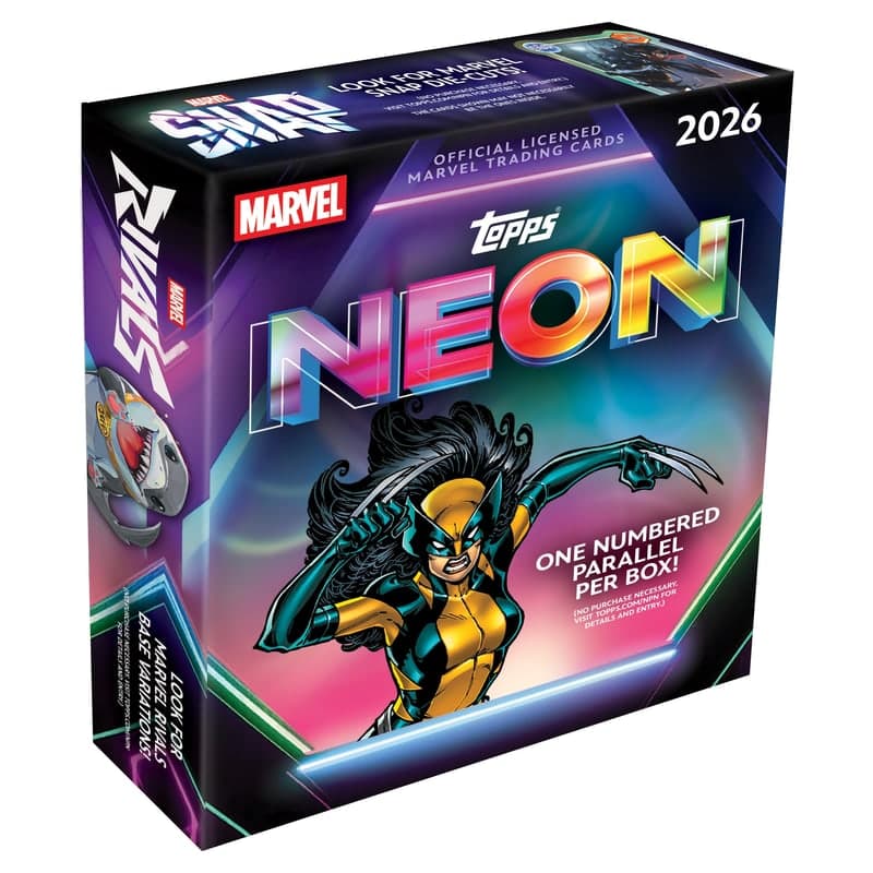 Topps Neon Marvel Mega Box