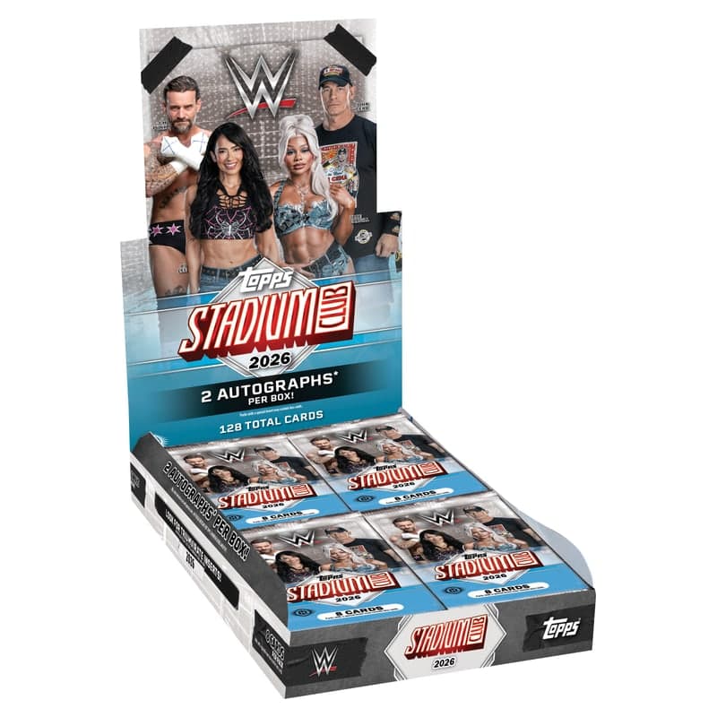 Topps Stadium Club WWE Hobby Box