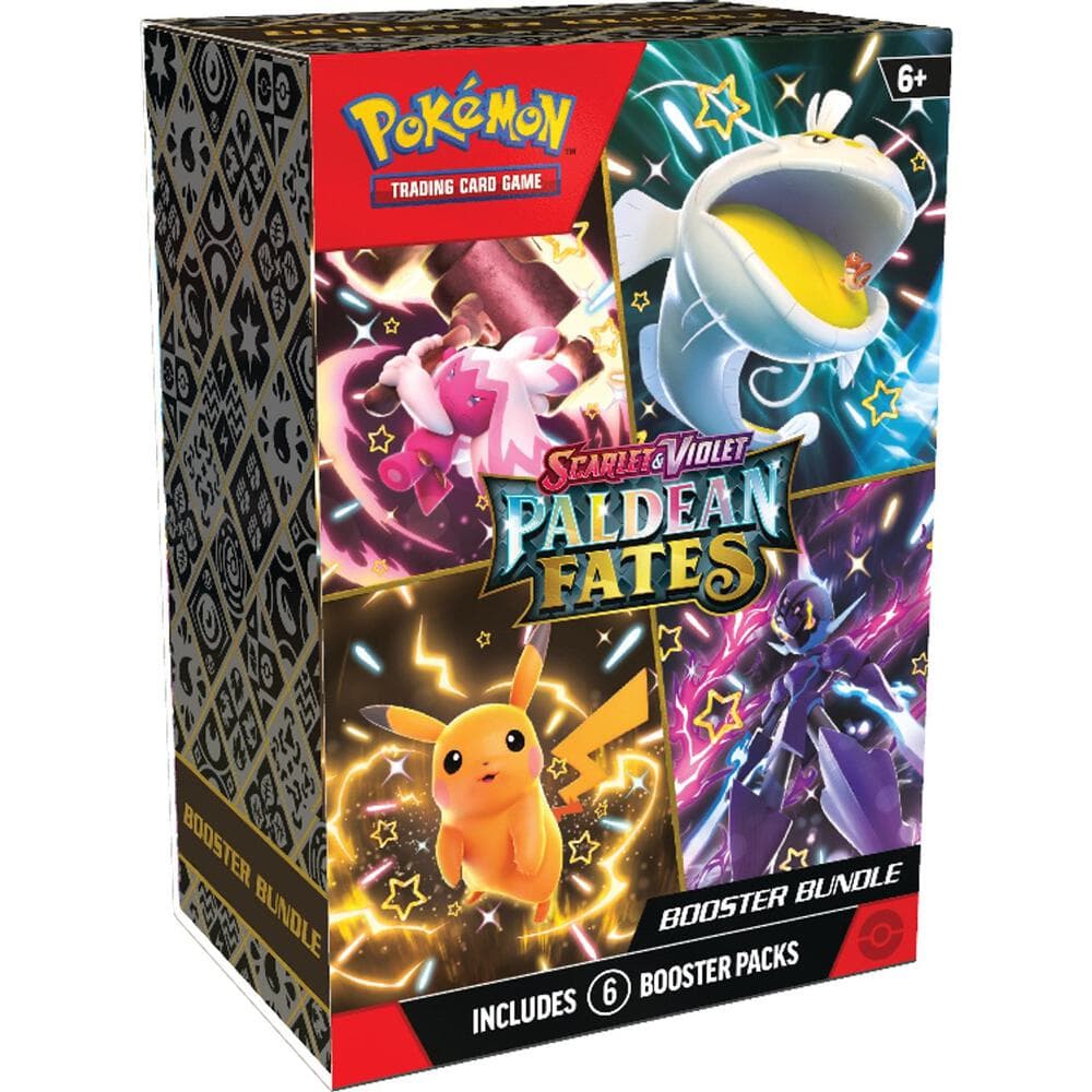 Pokemon Paldean Fates Booster Bundle Case