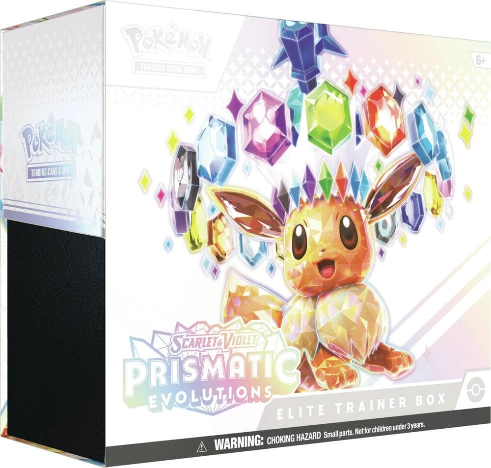 Pokemon Prismatic Evolutions Elite Trainer Box Case