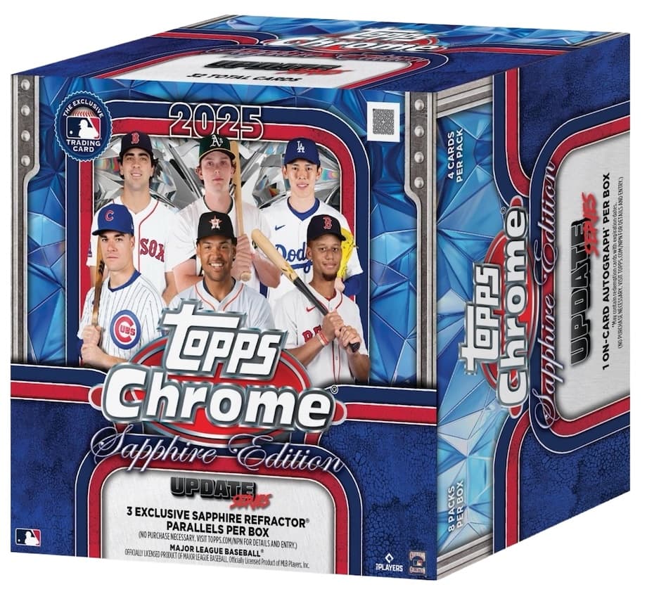 Topps Chrome Update Sapphire Edition Hobby Box