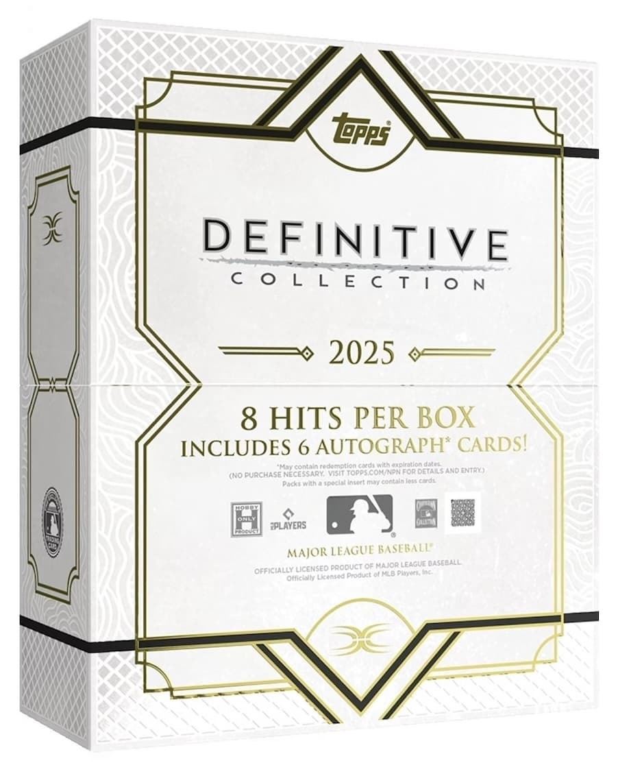 Topps Definitive Collection Hobby Case
