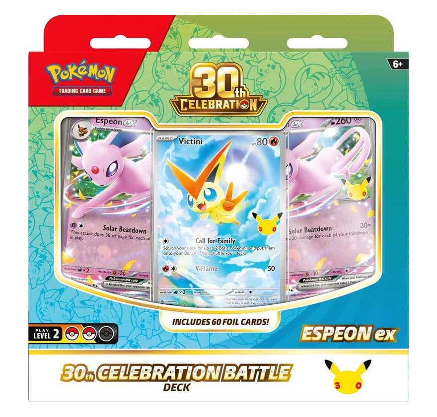 Pokemon 30th Celebration Battle Deck (Espeon ex)