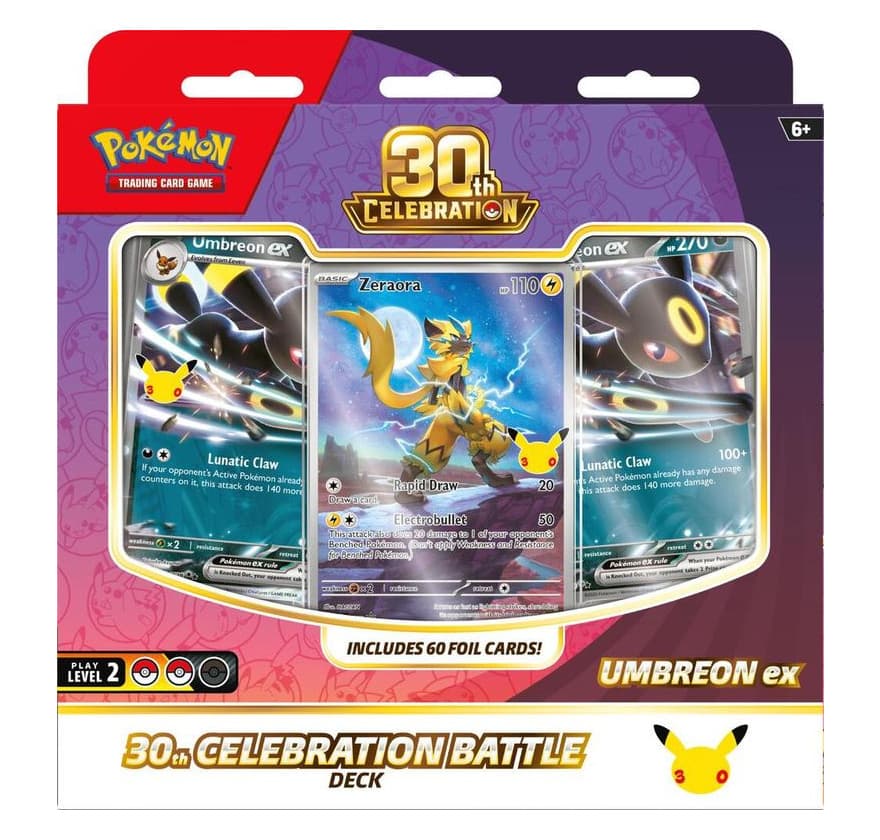 Pokemon 30th Celebration Battle Deck (Umbreon ex)