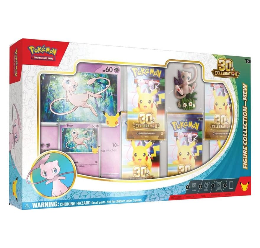 Pokemon 30th Celebration Figure Collection (Mew)
