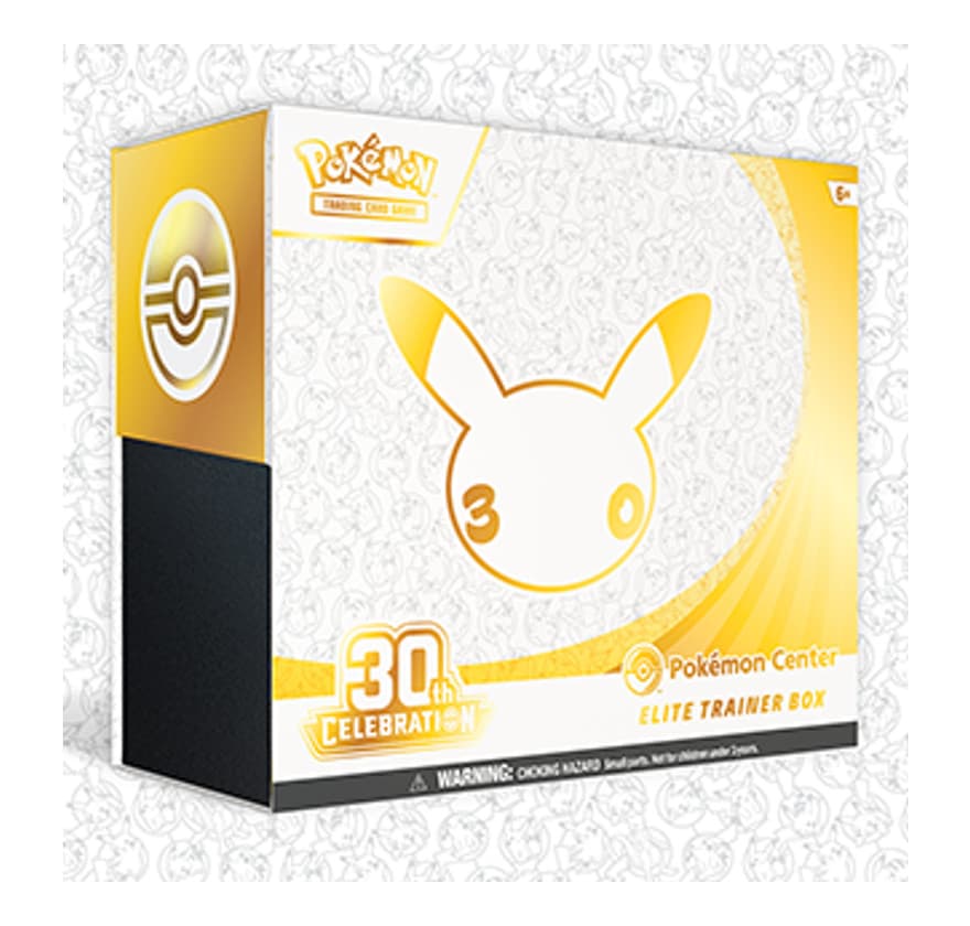 Pokemon 30th Celebration Pokemon Center Elite Trainer Box