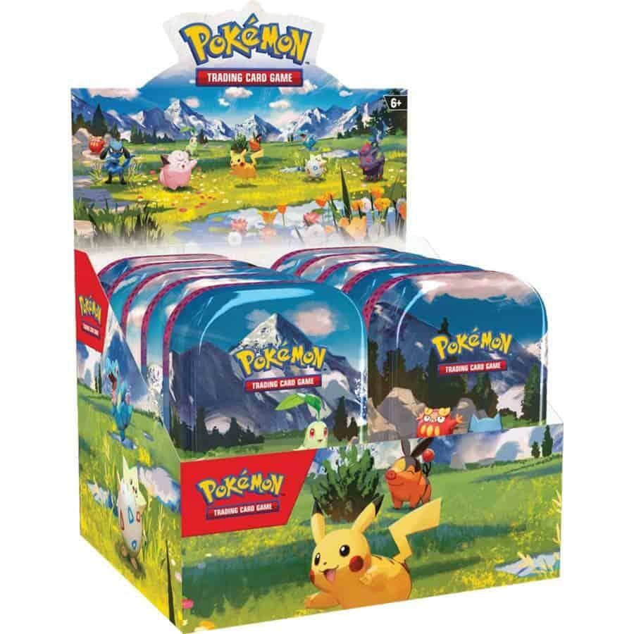 Pokemon Ascended Heroes Mini Tin Display