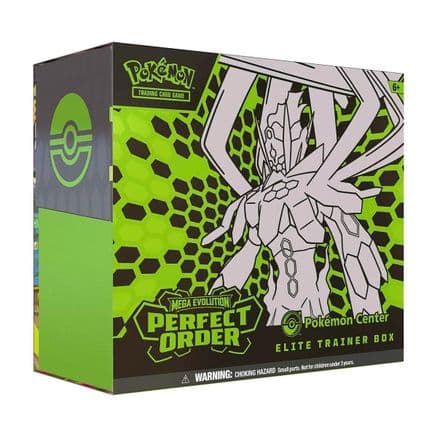 Pokemon Perfect Order Pokemon Center Elite Trainer Box