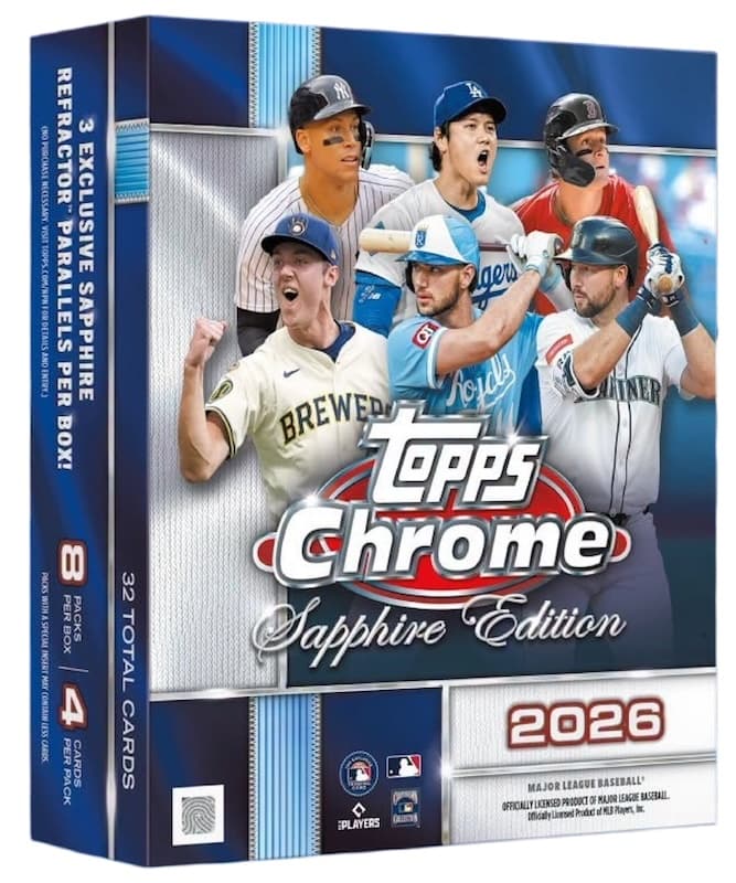 Topps Chrome Sapphire Edition Hobby Case