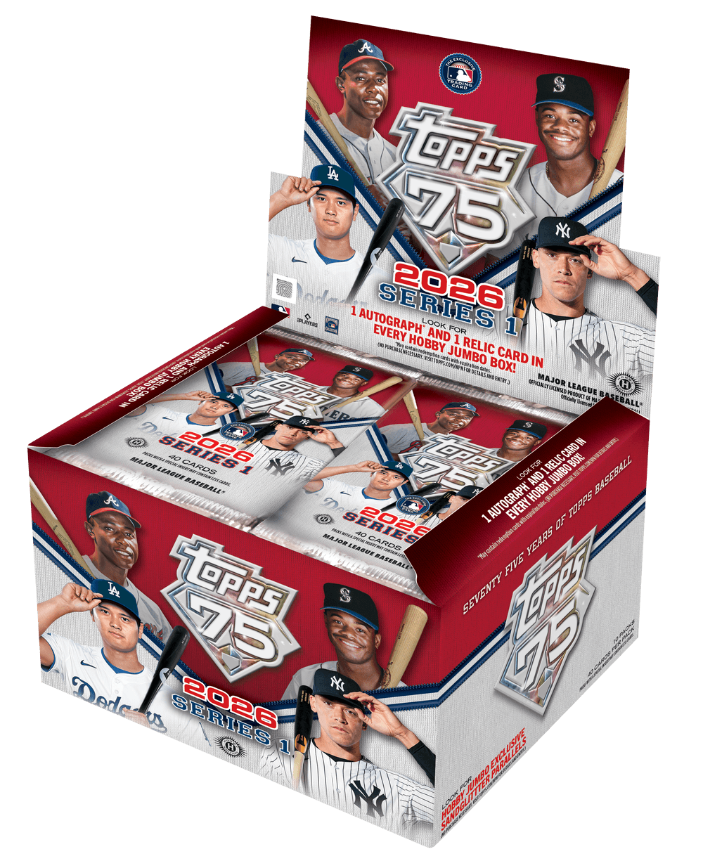 Topps Series 1 Jumbo Case